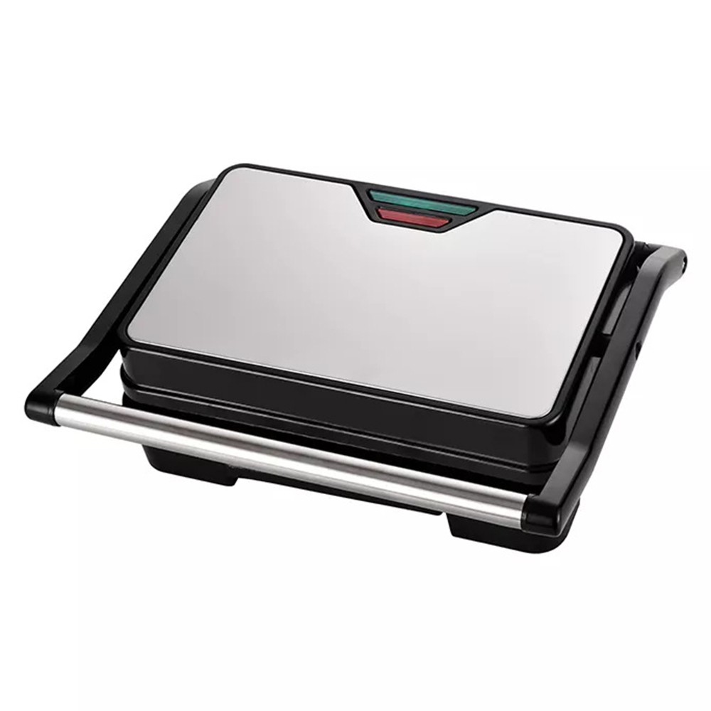 Panini Maker Household Stainless Steel 850W High Power Nonstick Pan Steak