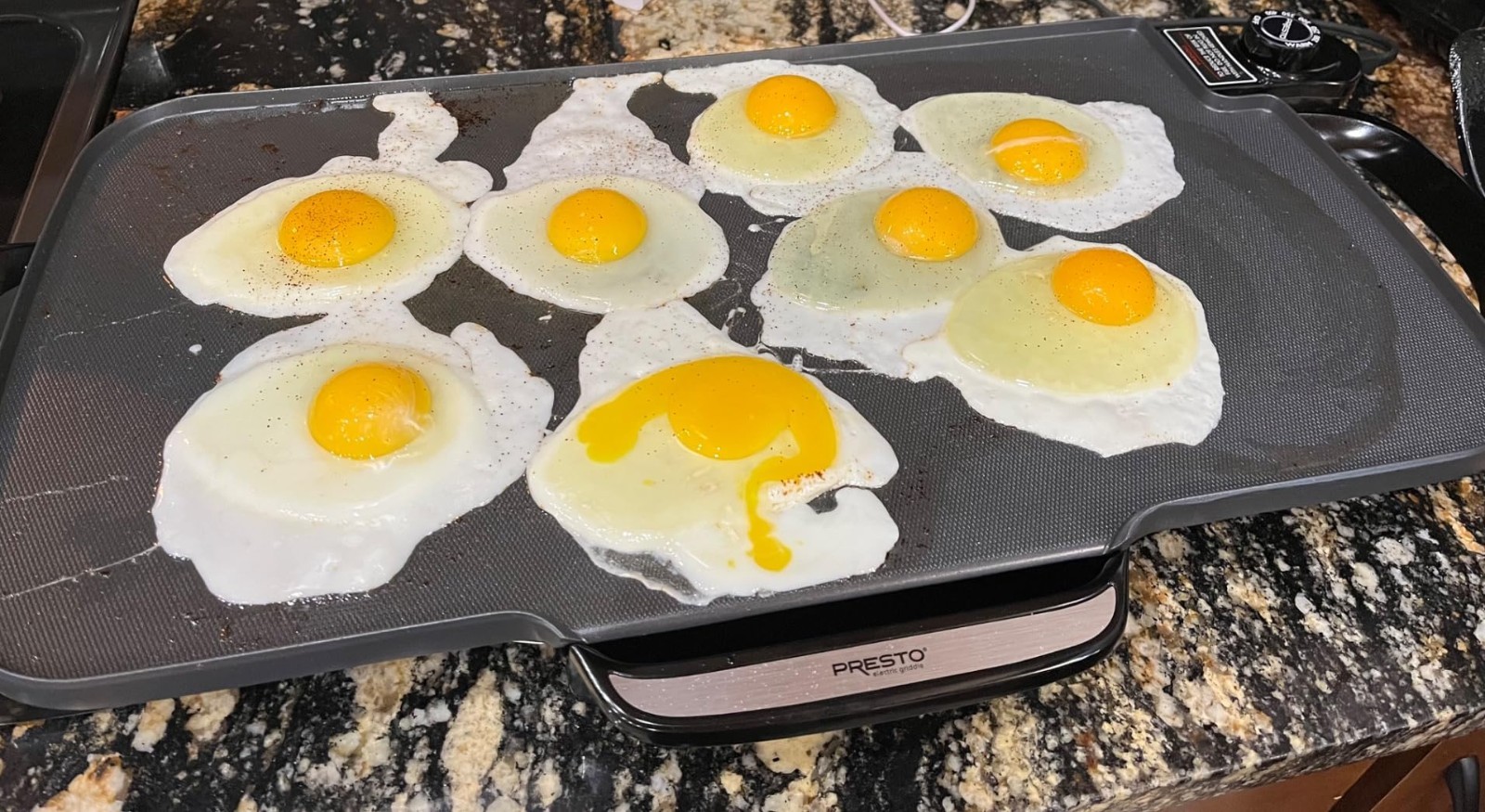 Smokeless Indoor Electric Griddle BBQ Non-Stick w/ Heat Control 1500 Watts XL