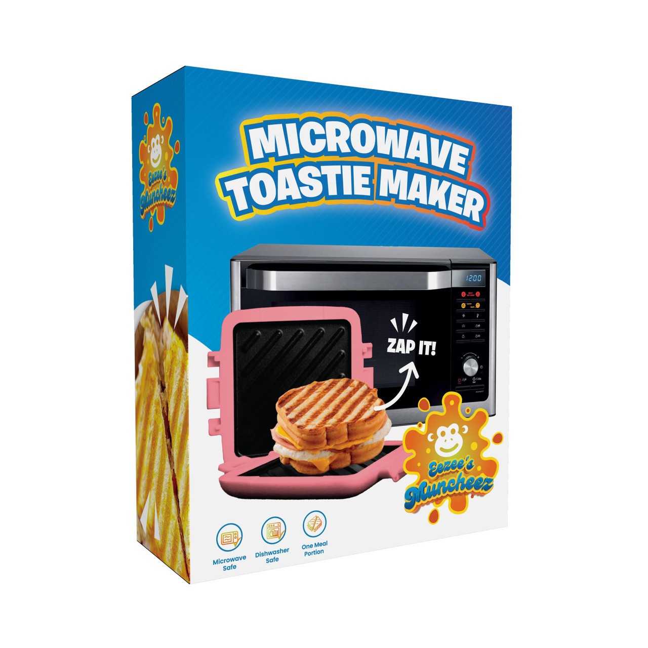 Laser Microwave Toastie Maker Easy Hot Sandwiches for Office or Dorm
