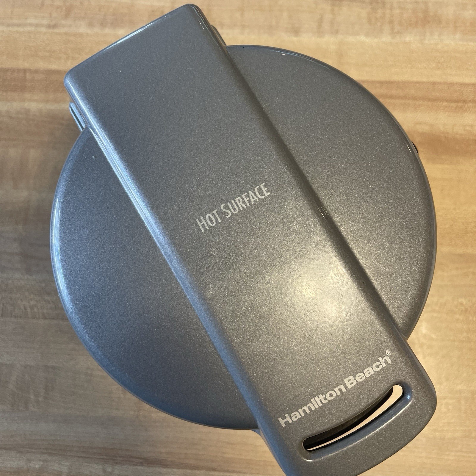 Hamilton Beach 25475 Breakfast Sandwich Maker – Silver -Tested Works
