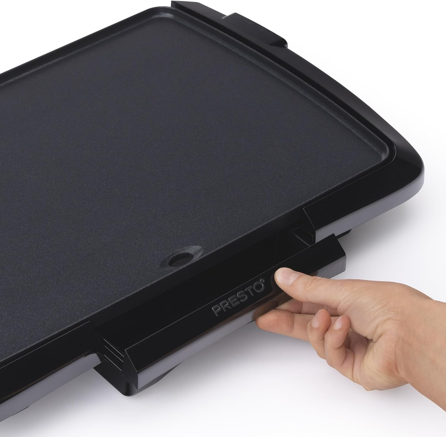 07047 6-Inch Cool Touch Electric Griddle – Black – 16-Inch