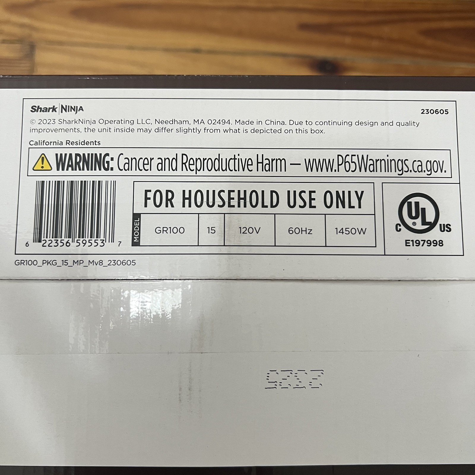 Ninja Sizzle GR100 Smokeless Indoor Grill Electric Countertop 14″ Surface *NEW*