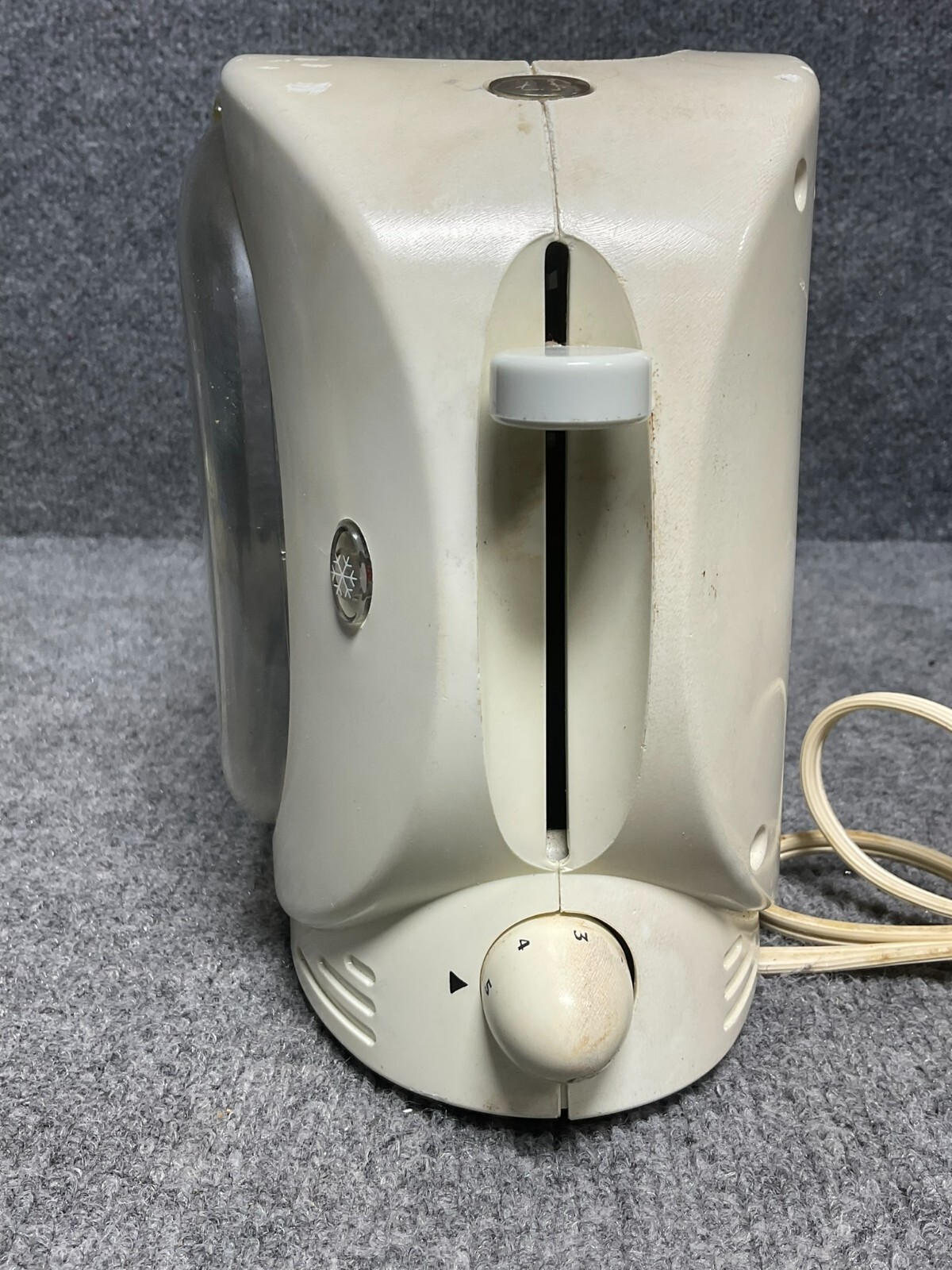 George Foreman GFT1W 2 Slice Toaster 1080W Used Lean Mean Machine
