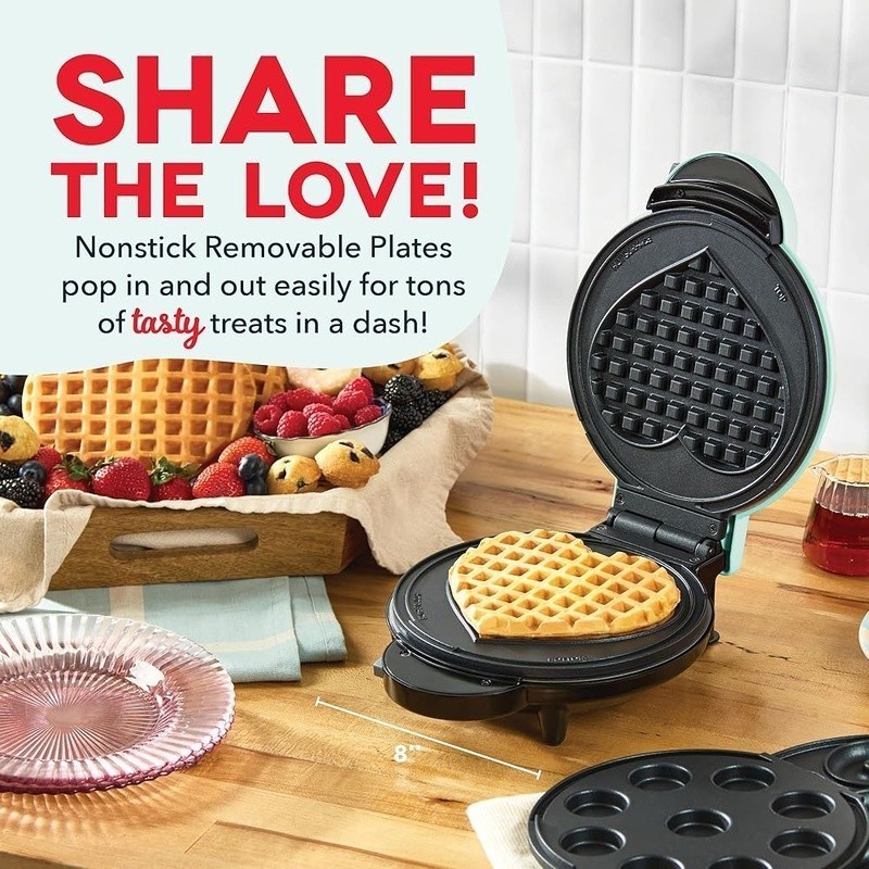 All-in-One Nonstick Dessert Maker countertop Easy Cleanup Quick Cooking New