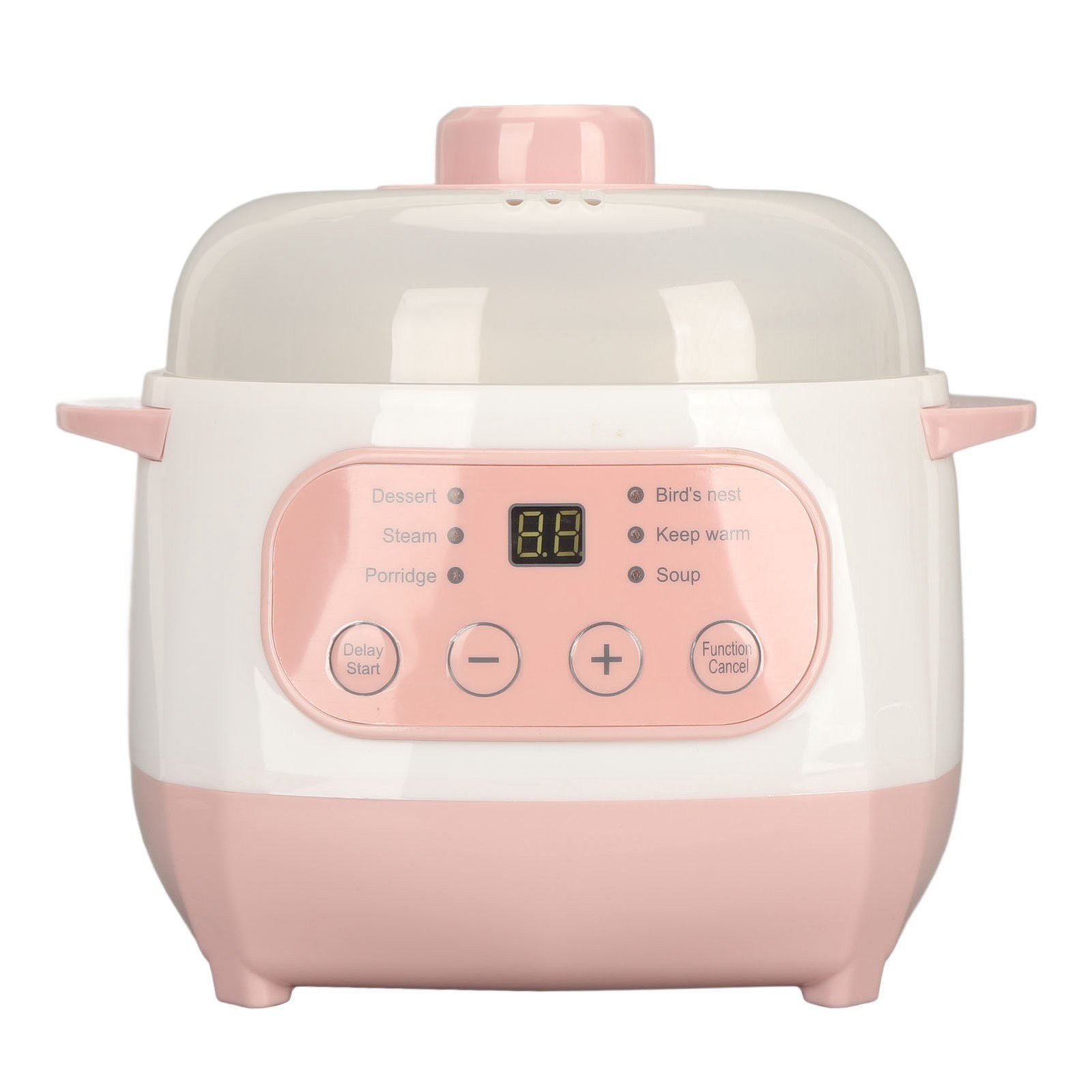 Electric Stew Pot 1L 200W Anti Dry Burn Safe Intelligent Electric Ceramic Cooker