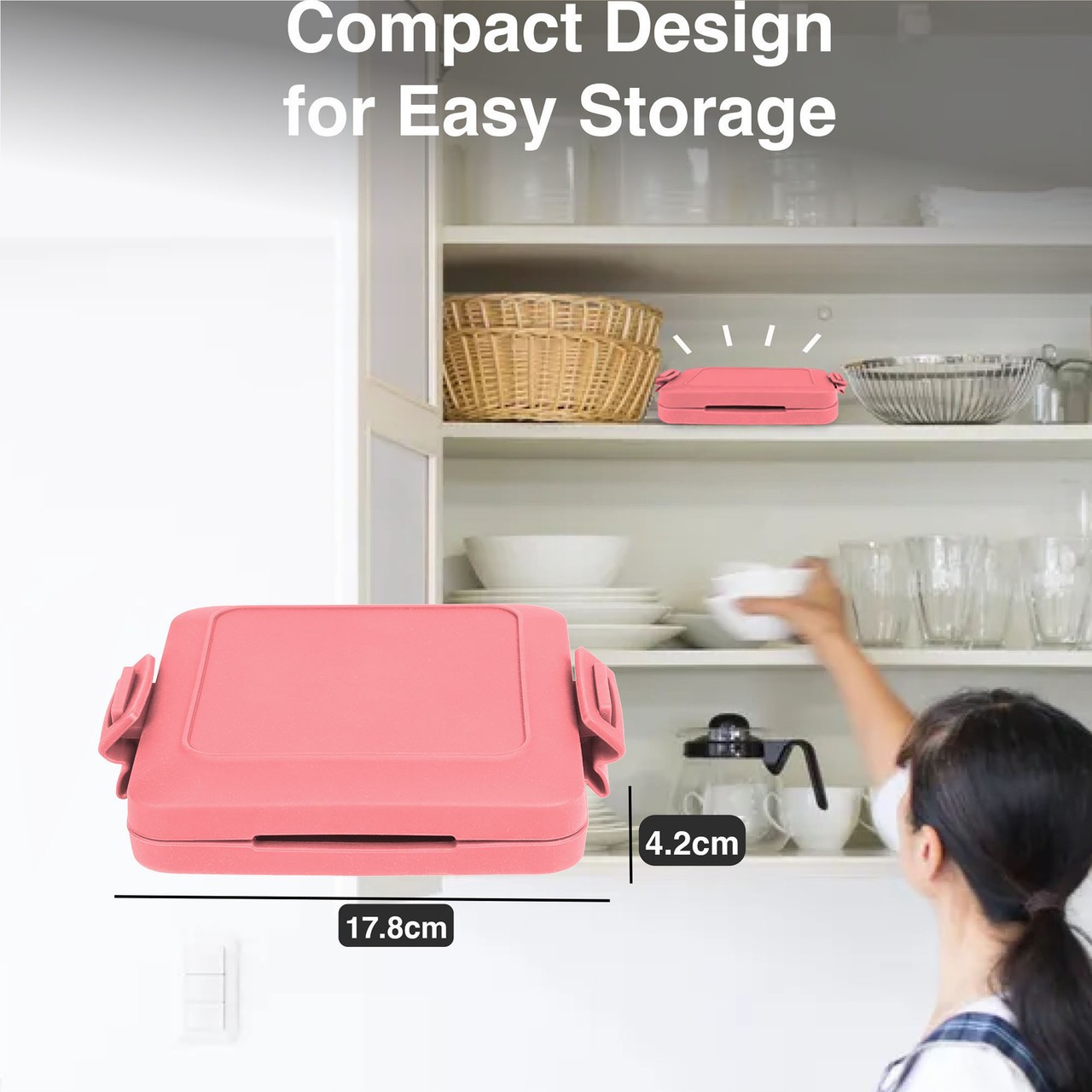 Laser Microwave Toastie Maker Easy Hot Sandwiches for Office or Dorm