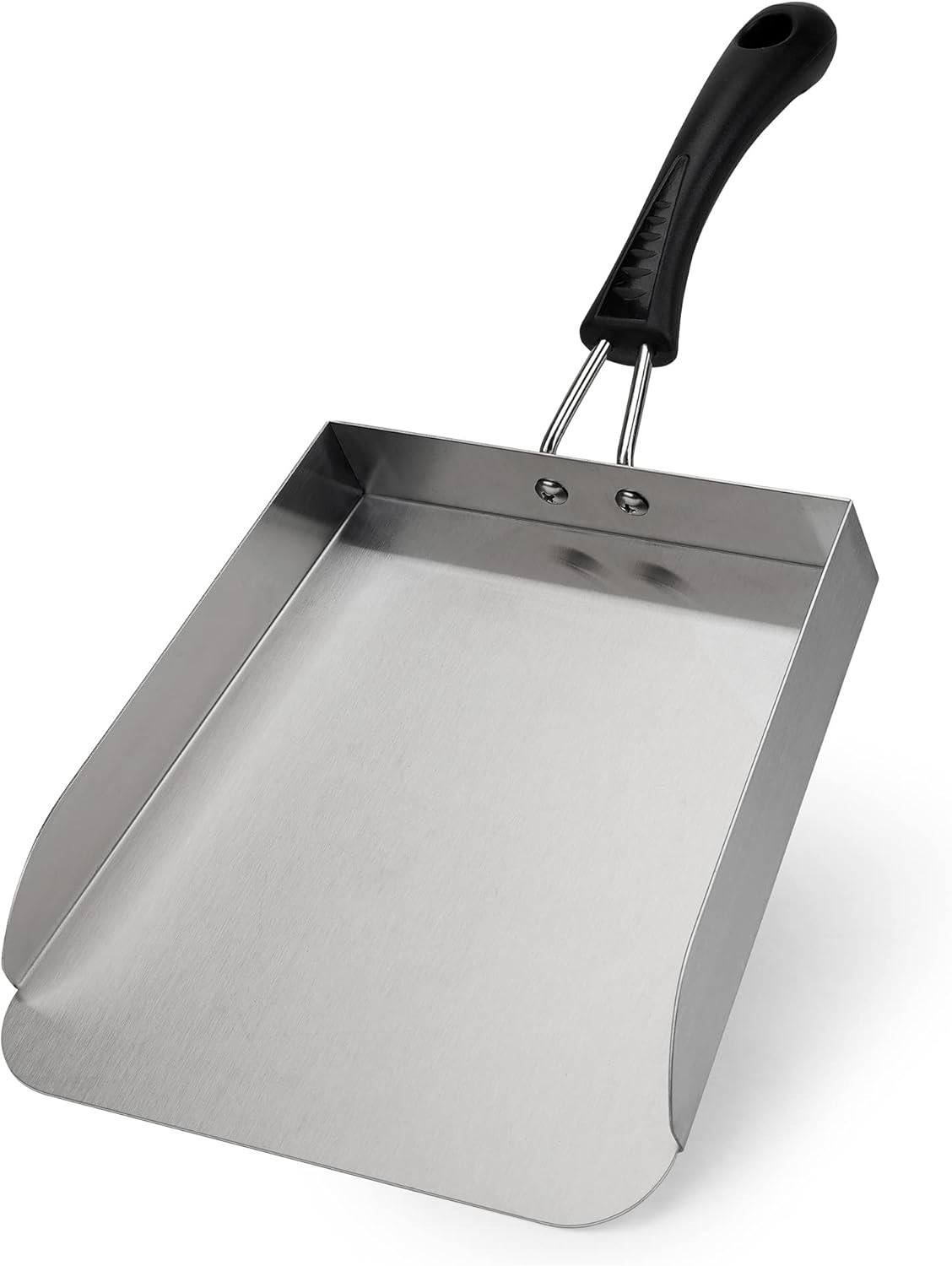 Stainless Steel Griddle Mover Smash Burger Food Shovel Grill Spatula Great fo…