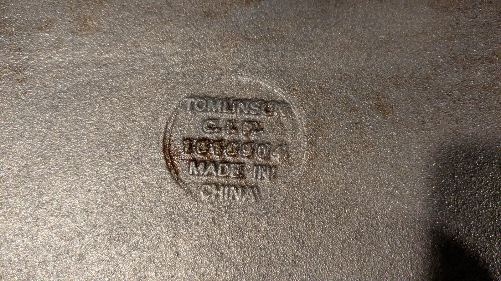 Tomlinson 18″ Reversible Cast Iron Griddle Double Burner Flat & Grill 1016904