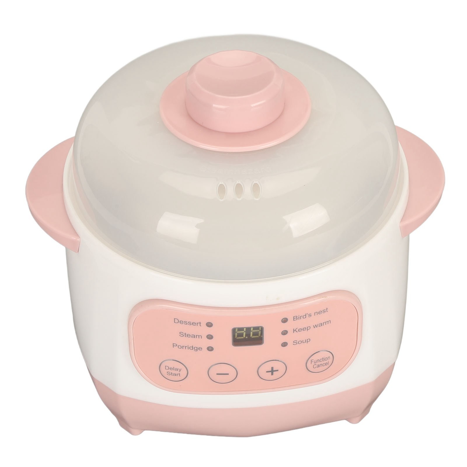 Electric Stew Pot 1L 200W Anti Dry Burn Safe Intelligent Electric Ceramic Cooker