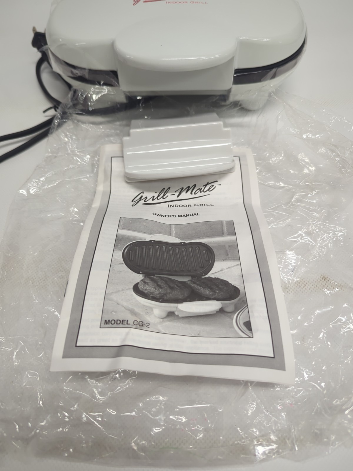 (B) Kitchen Selectives Grill-Mate Electric Non-Stick Indoor Grill NWOB
