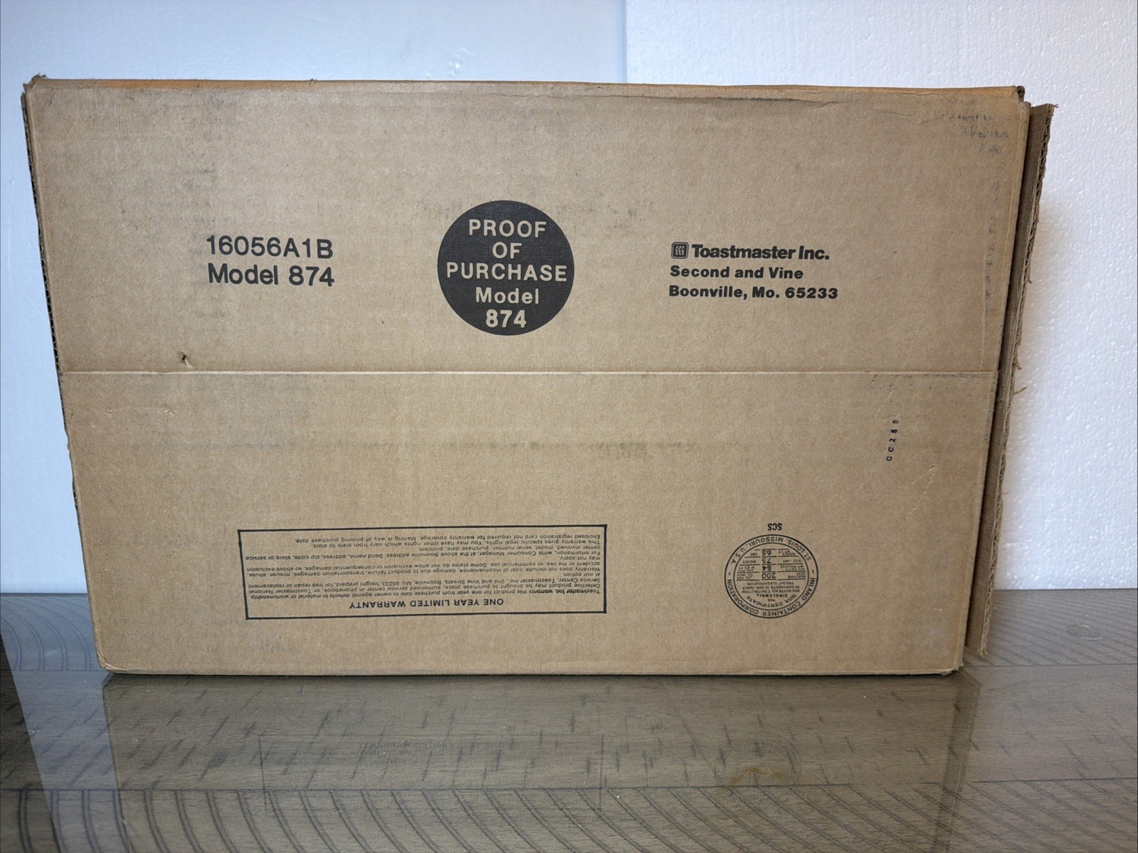 Toastmaster Electric Non-Stick Griddle Model 874 USA Made 16″x12″ New