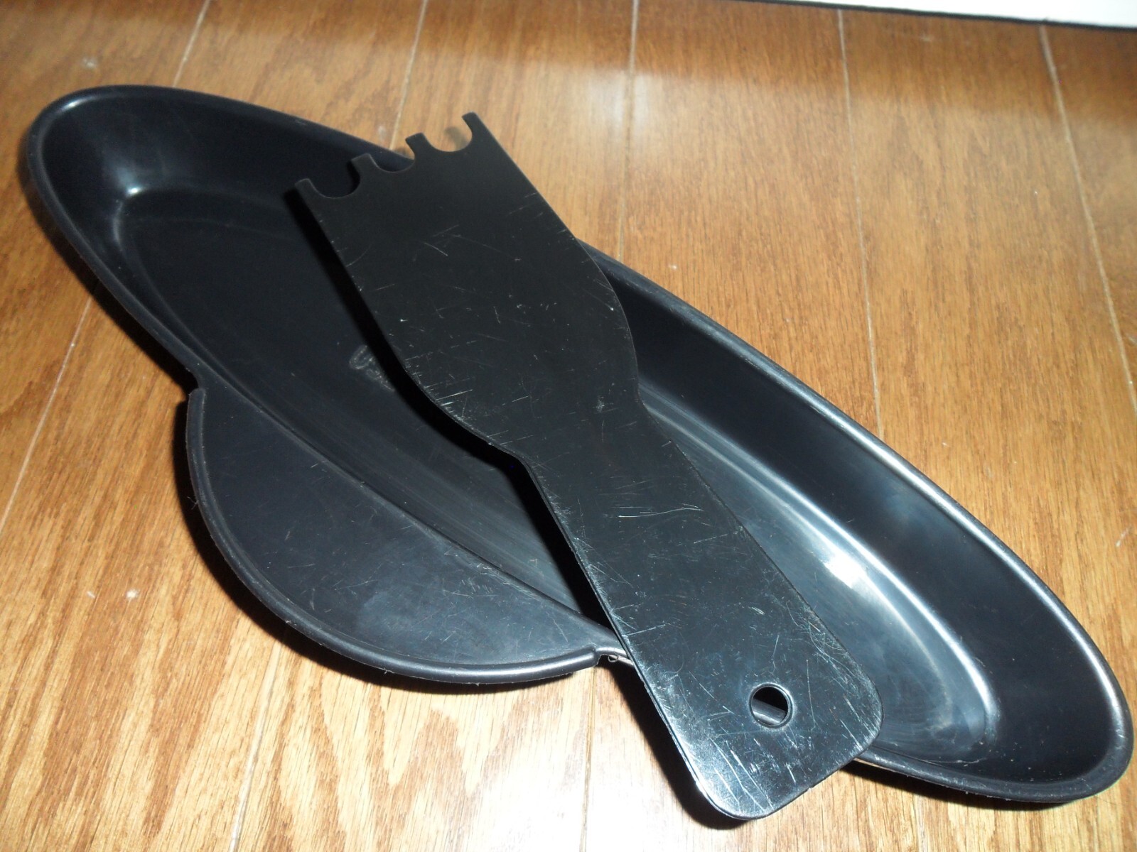 GEORGE FOREMAN BLACK Grill Drip Grease Tray 12″ inches with Spatula