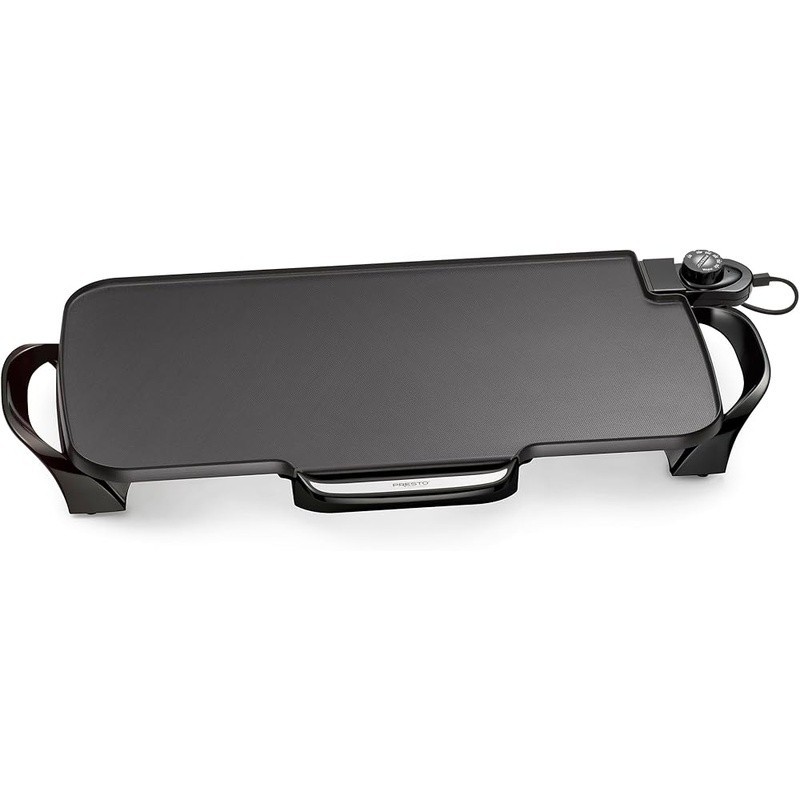 Extra Large Nonstick Electric Griddle W/ Temperature Control Removable Handles