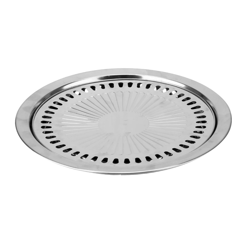 Smokeless Barbecue Grill Pan Non Stick Gas Stove Baking Tray