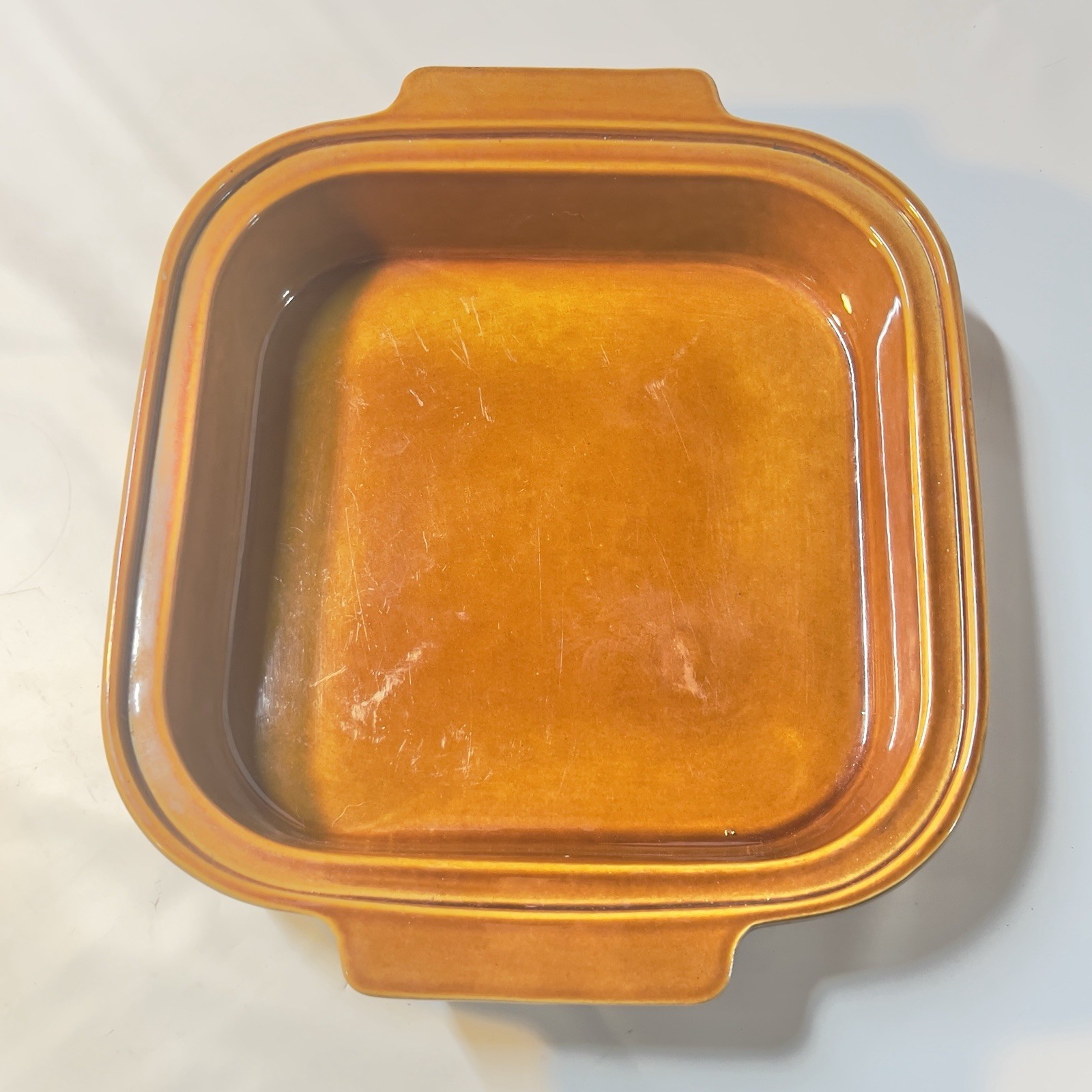 Vtg Sunbeam Electric Skillet Griddle Insert Stoneware Ceramic Casserole Dish 12″