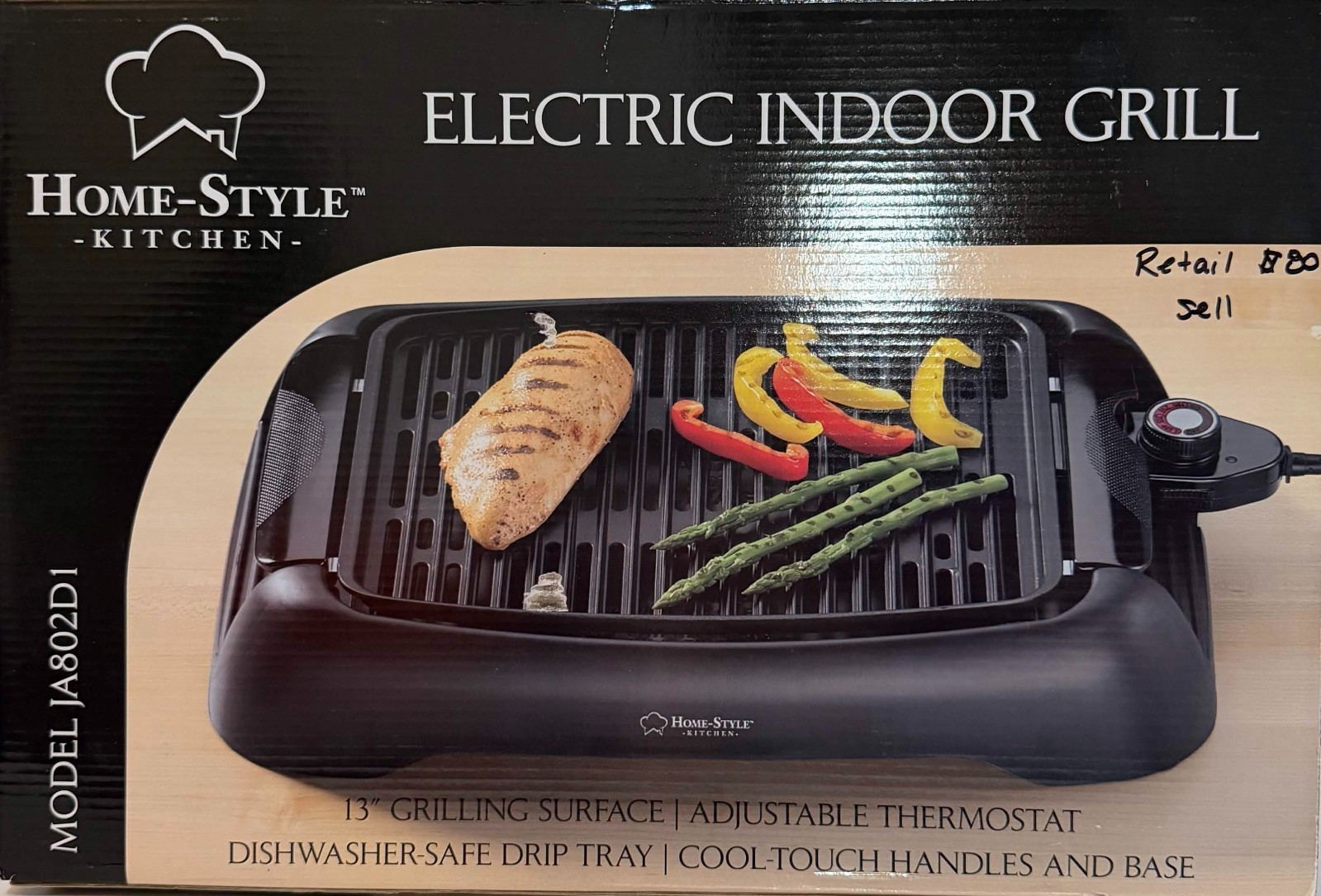 Eletric Indoor Grill Home-Style Kitchen