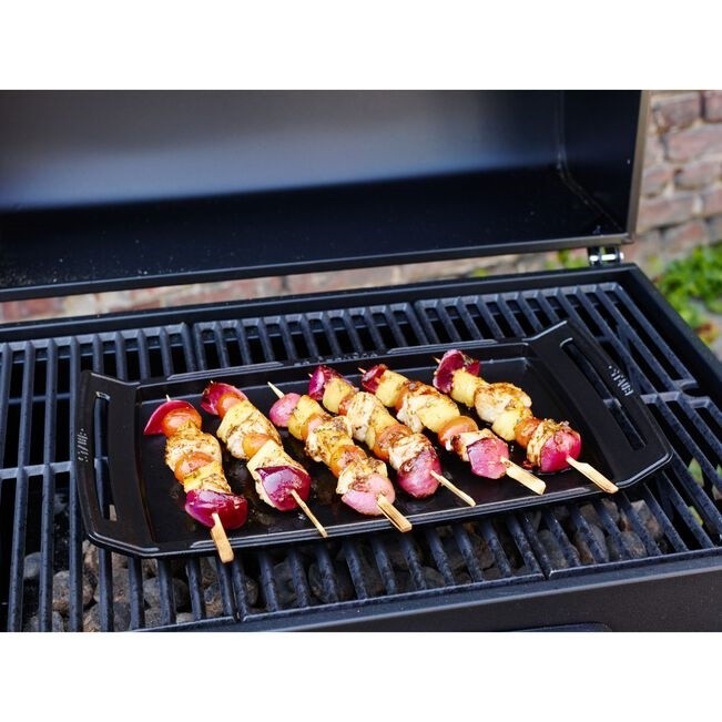 18.25 inch x 9.5-inch, Double Burner Griddle / Plancha