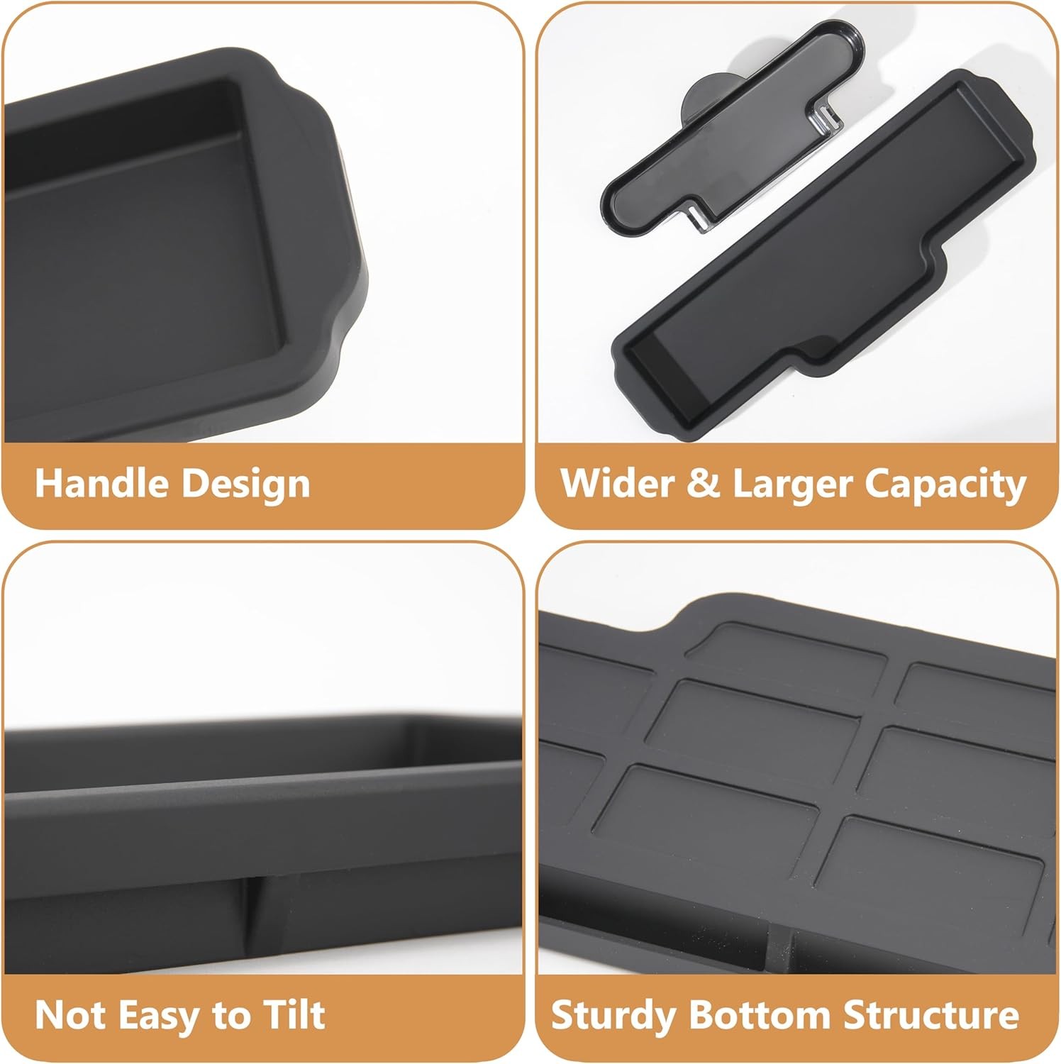 2 Pack Drip Tray Compatible with George Foreman Electric Grill (GRP1060B, GR10B,