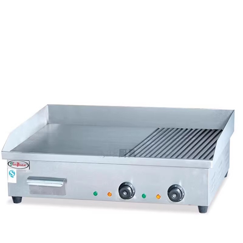 EG-818 Electric Countertop Flat Grill Teppanyaki Fried Rice Fried Steak