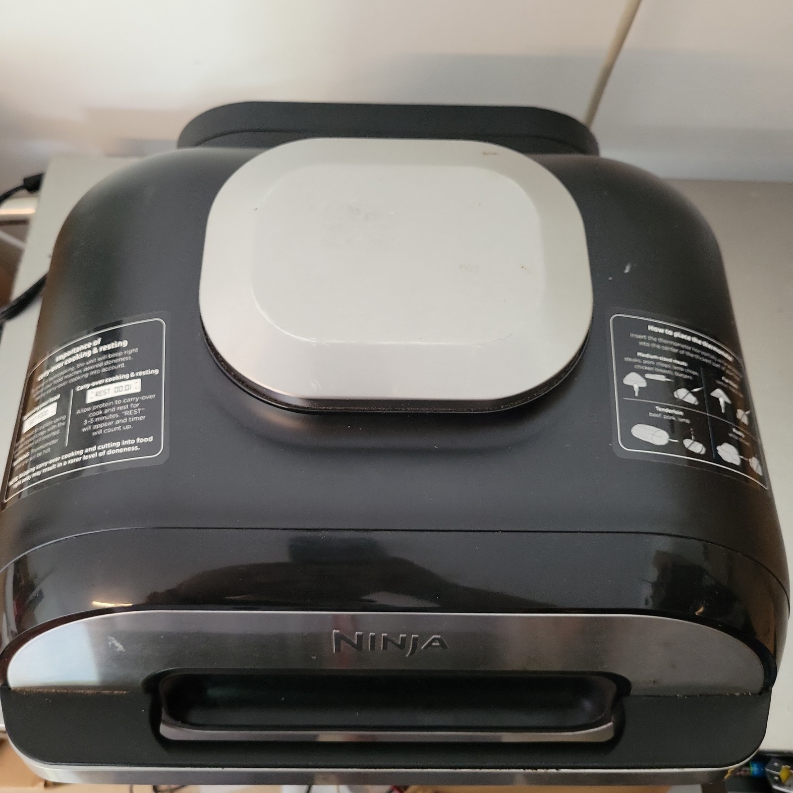 Ninja Foodi Smart XL Grill FG551 6-in-1 Indoor Grill Air Fryer Tested Works