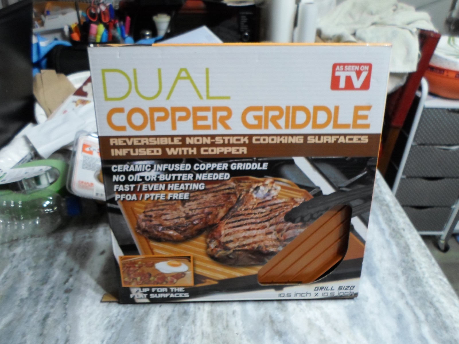 DUAL COPPER GRIDDLE AS SEEN ON TV