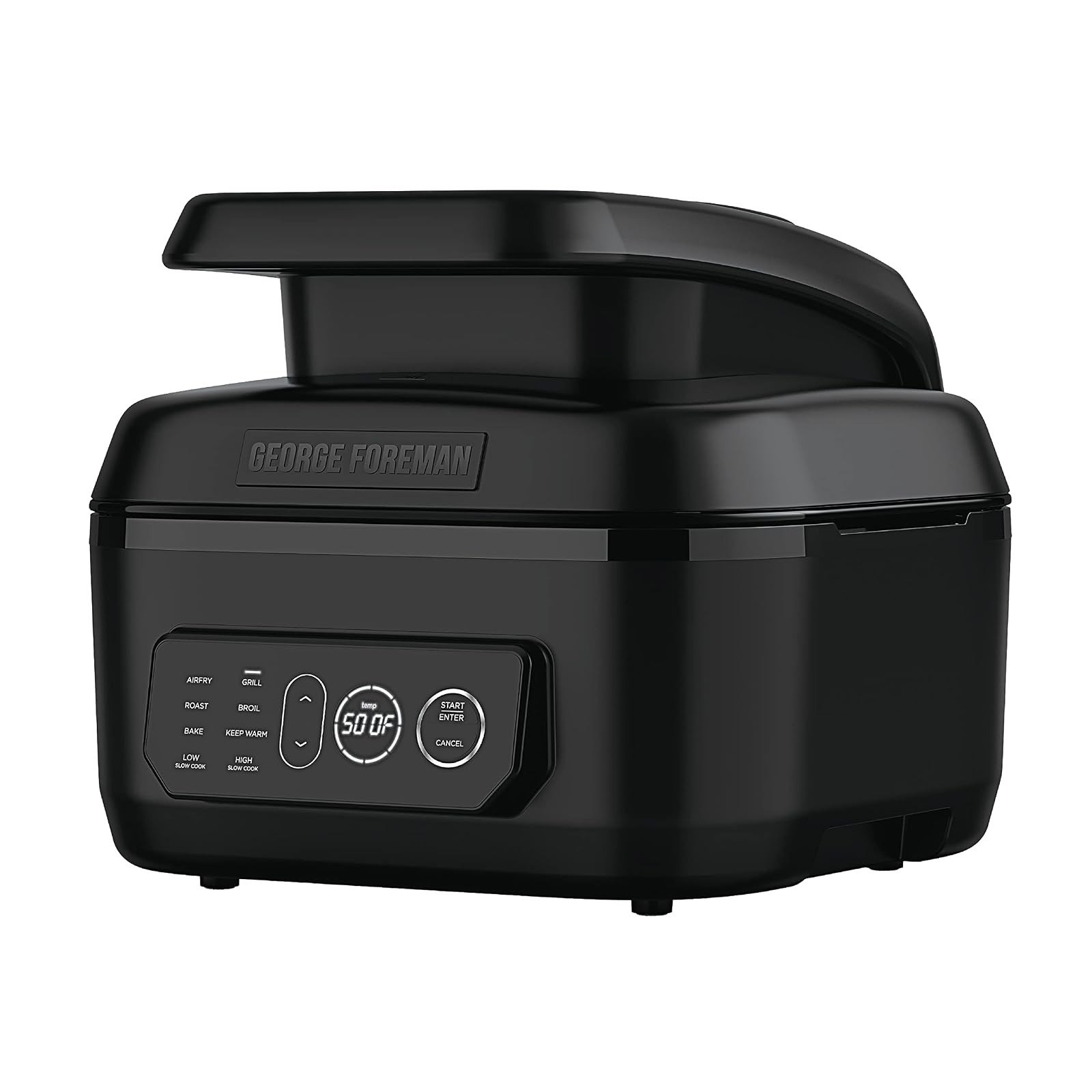 George Foreman Beyond Grill 7 in 1 Indoor Air Fry Black