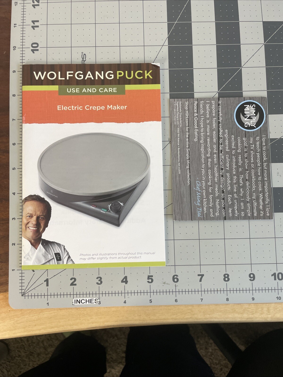 Wolfgang Puck Electric Crepe Maker. New/Open Box. (H)