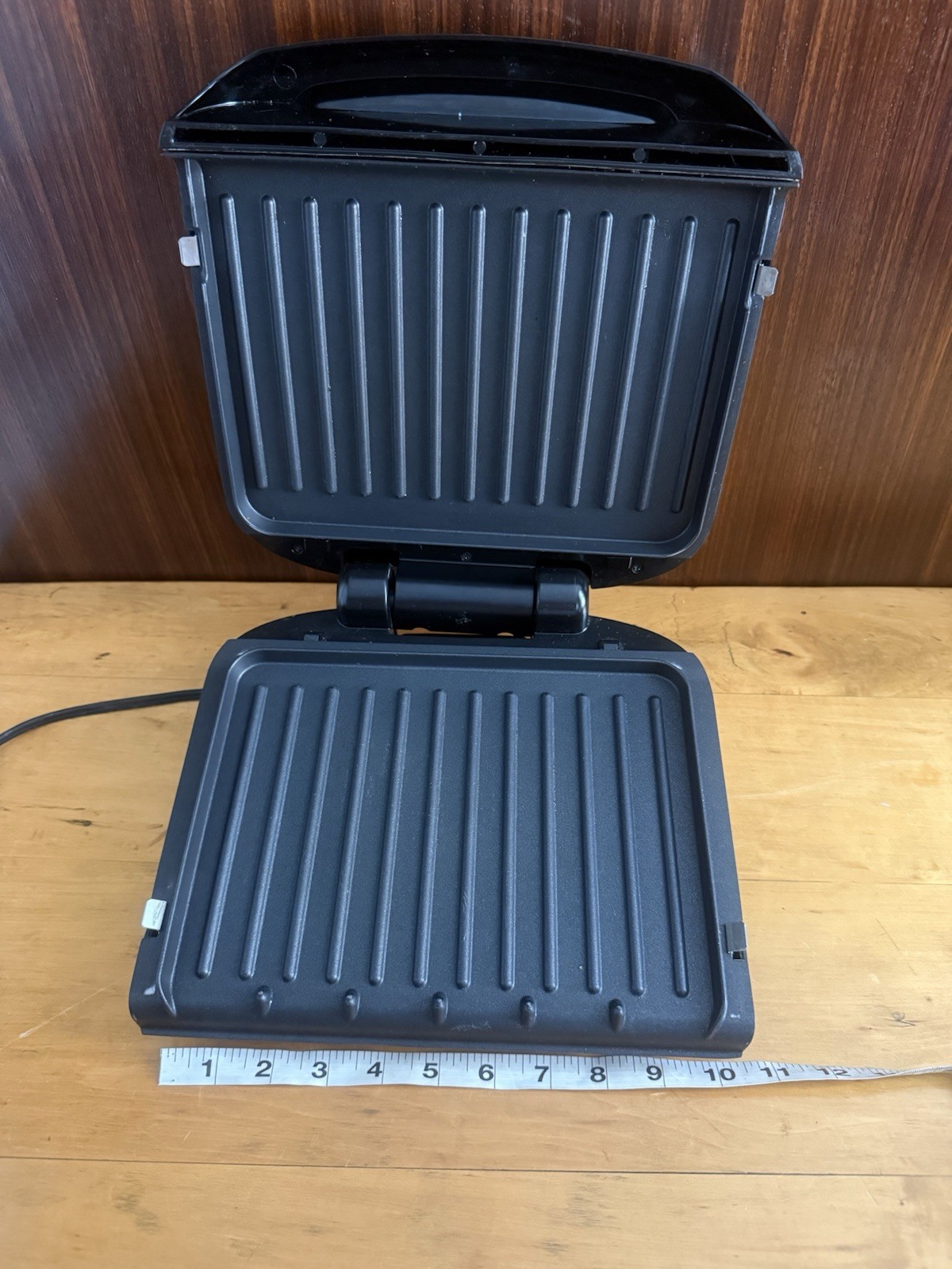 George Foreman GRP1060B Removable Plate Grill – Black