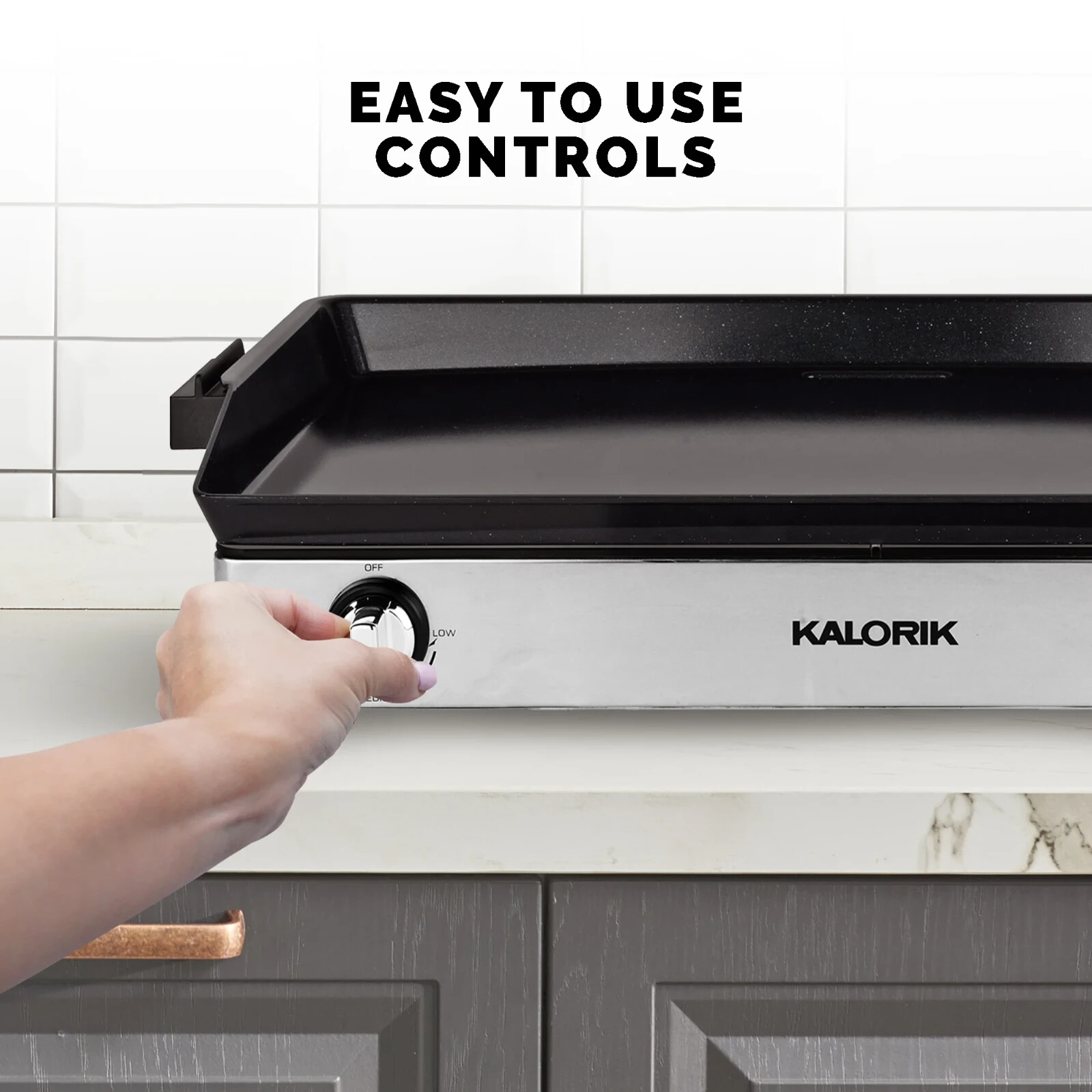 KALORIK Pro DOUBLE GRIDDLE and COOKTOP, Stainless Steel, NEW in Original Package