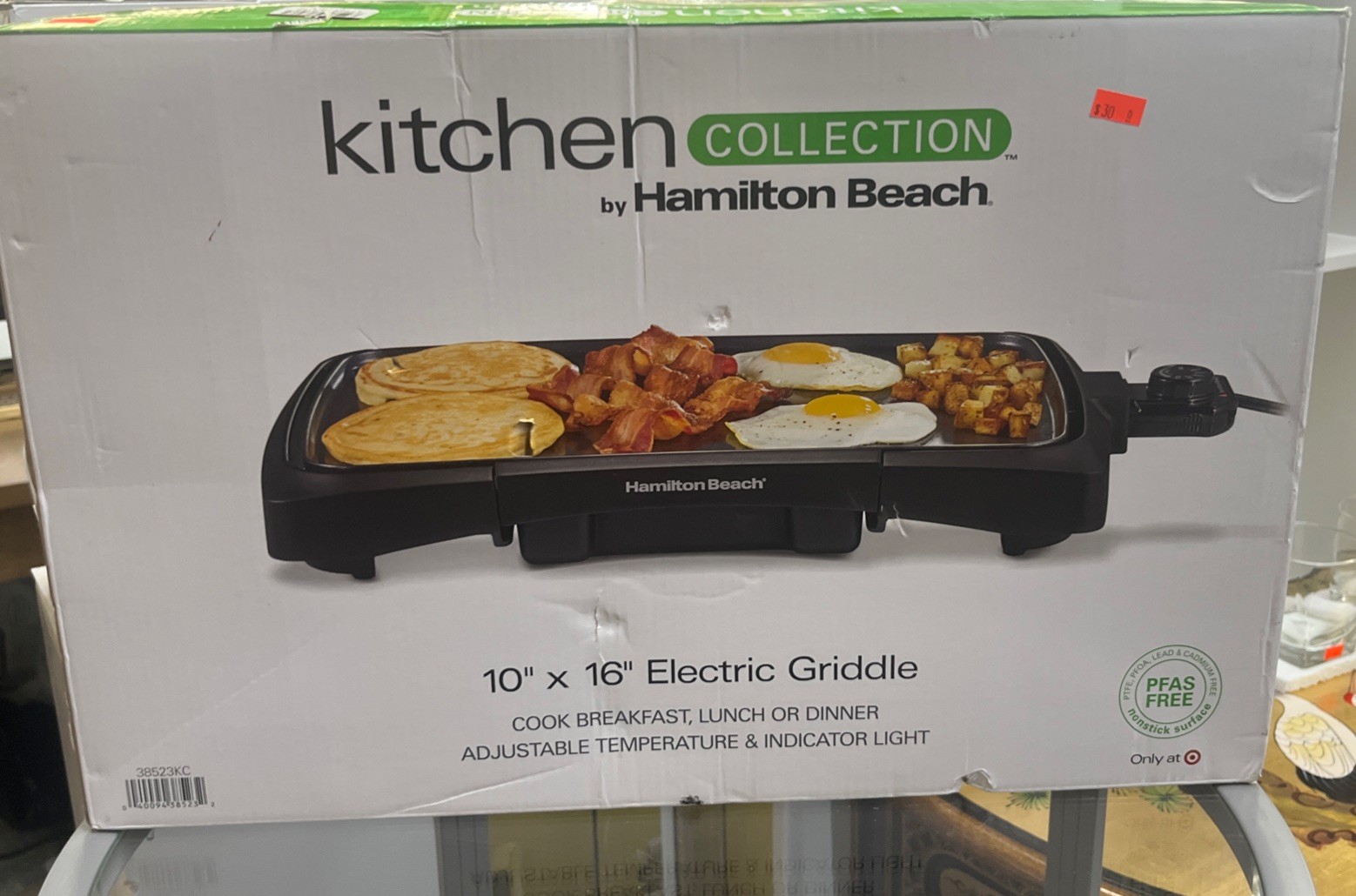 Kitchen Collection By Hamilton Beach 10”x16”Electric Griddle