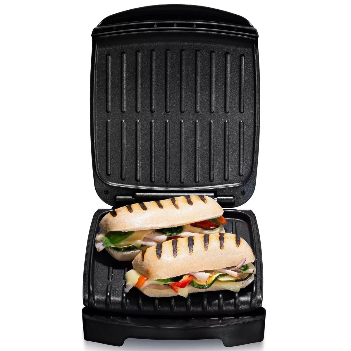 Gourmia 4-Slice Contact Grill and Panini Press