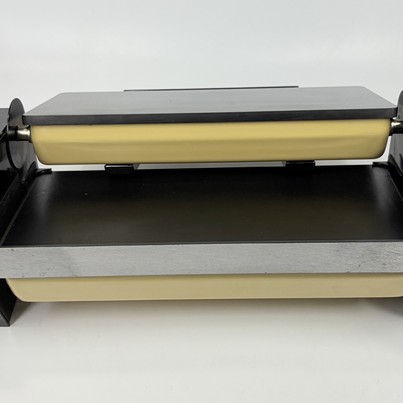 Vintage Mirro Matic Whiz Grid Speed Grill Harvest Gold Sandwich Press M-0363-35