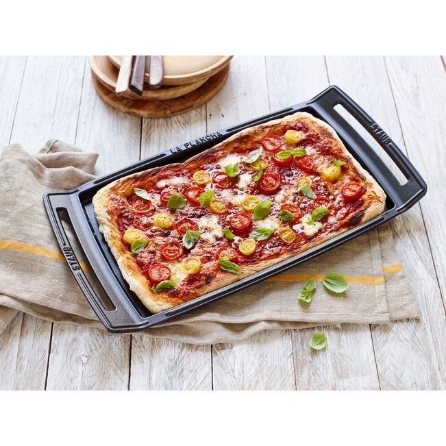 18.25 inch x 9.5-inch, Double Burner Griddle / Plancha
