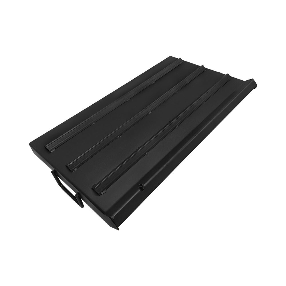 Black Steel Non Stick Coating Flat Top Griddle Plancha For Double Burner 32”