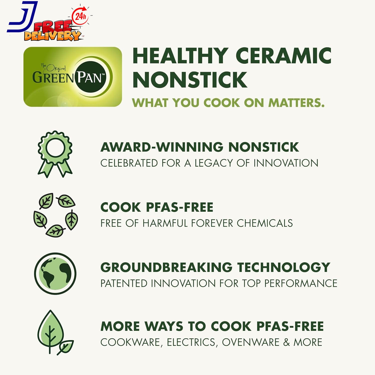 GreenPan Elite 7-in-1 Multi Function Contact Grill & Griddle Healthy Cerami