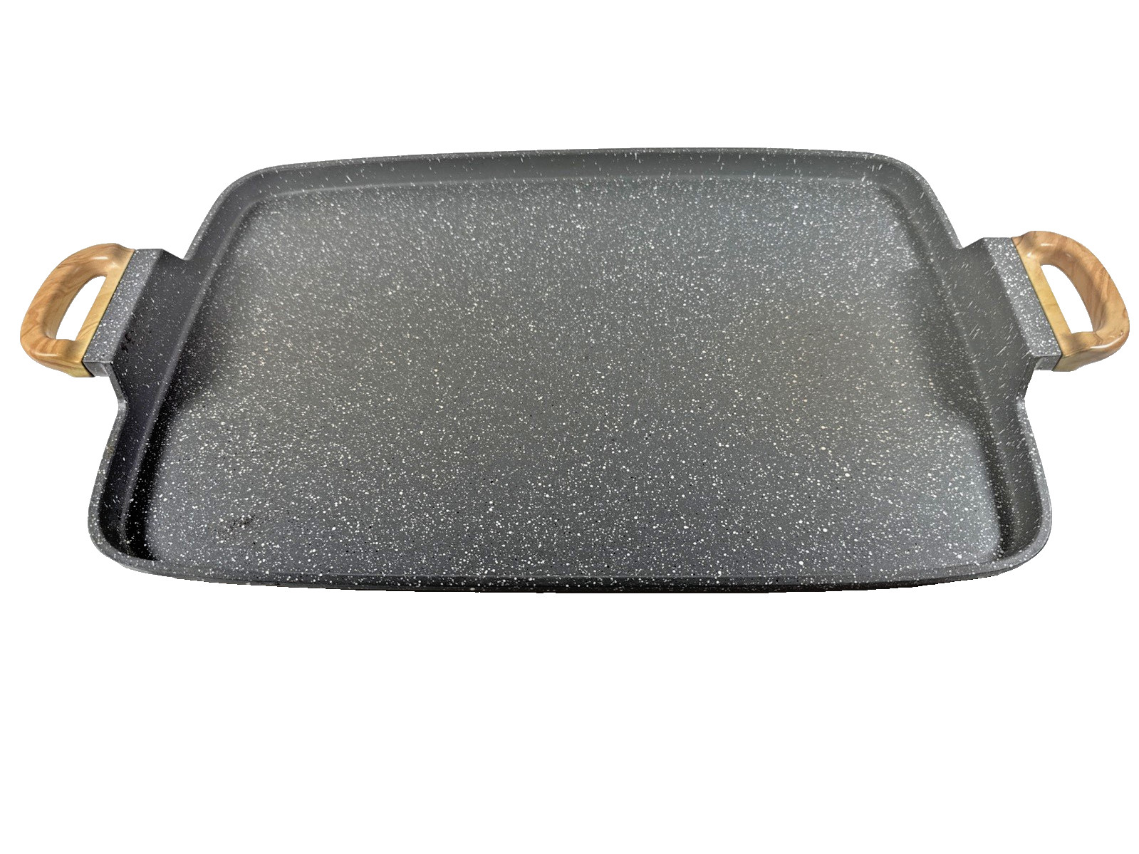 Pioneer Woman Prairie Signature Cast Aluminum Double Griddle Charcoal Speckle