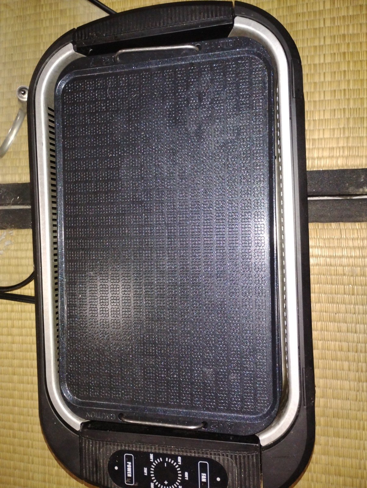 Power Smokeless Grill with Tempered Glass Lid with Interchangeable Griddle Plate