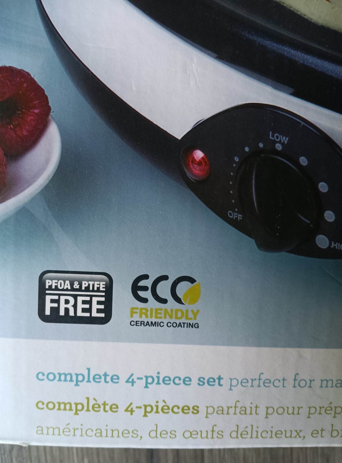 Electric Crepe Maker 12″ Italian Inspired Design CM20 PTFE and PFOA Free
