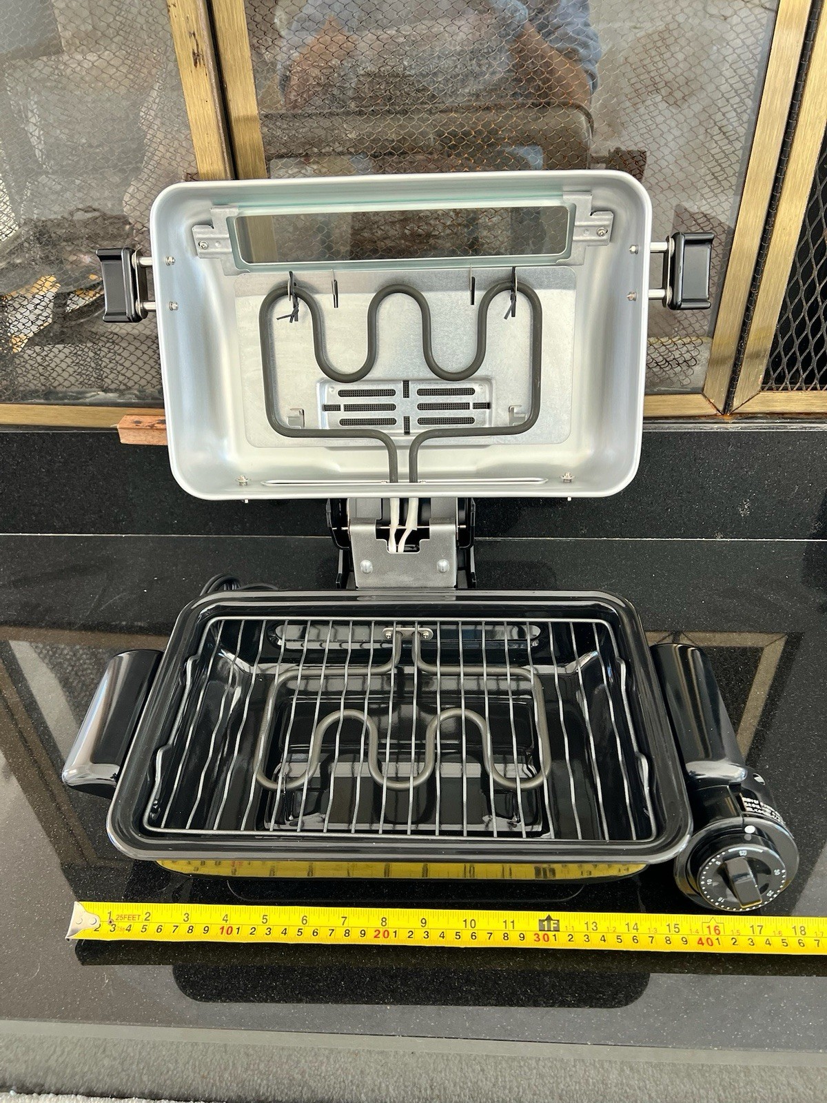 NEW Rare Wataiku IR-910 Fish, steak, Chicken, Veg Griller Roaster Gray/Silver