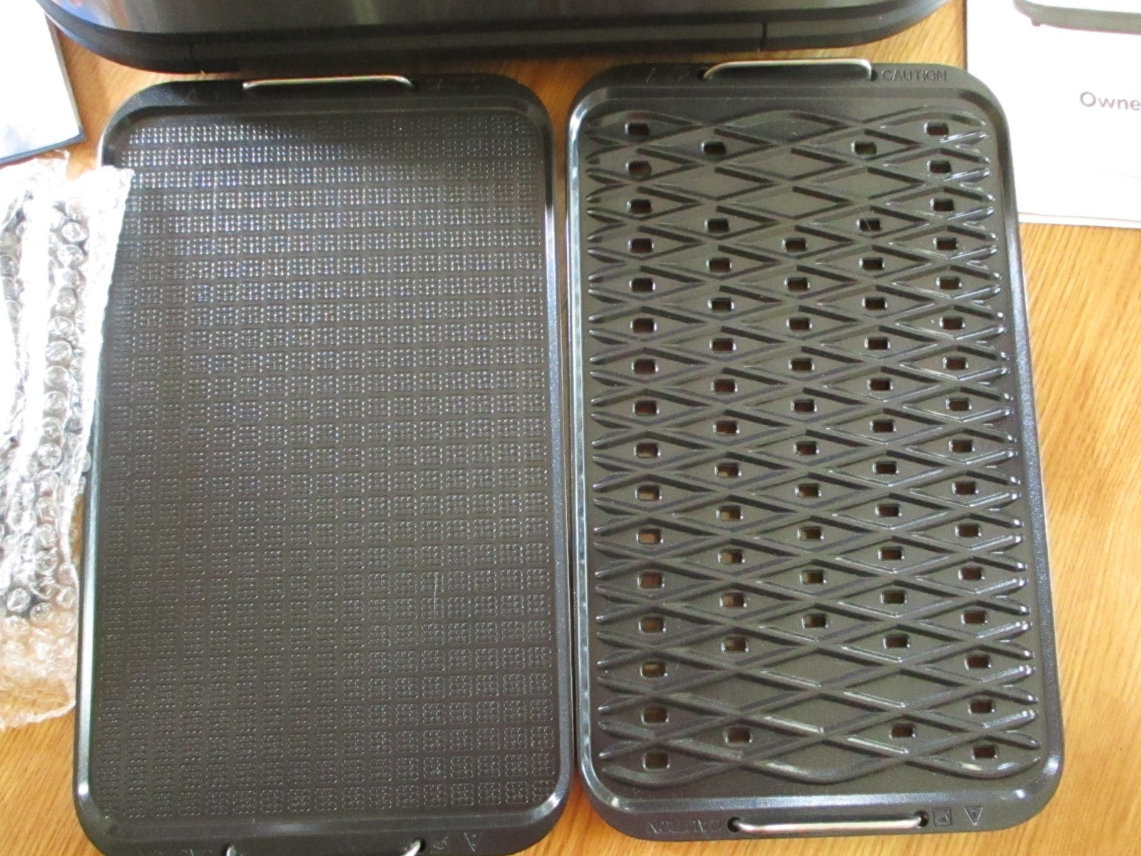PowerXL Smokeless Electric Indoor Grill Pro with Glass Lid PG-1500FDR 1500 Watts