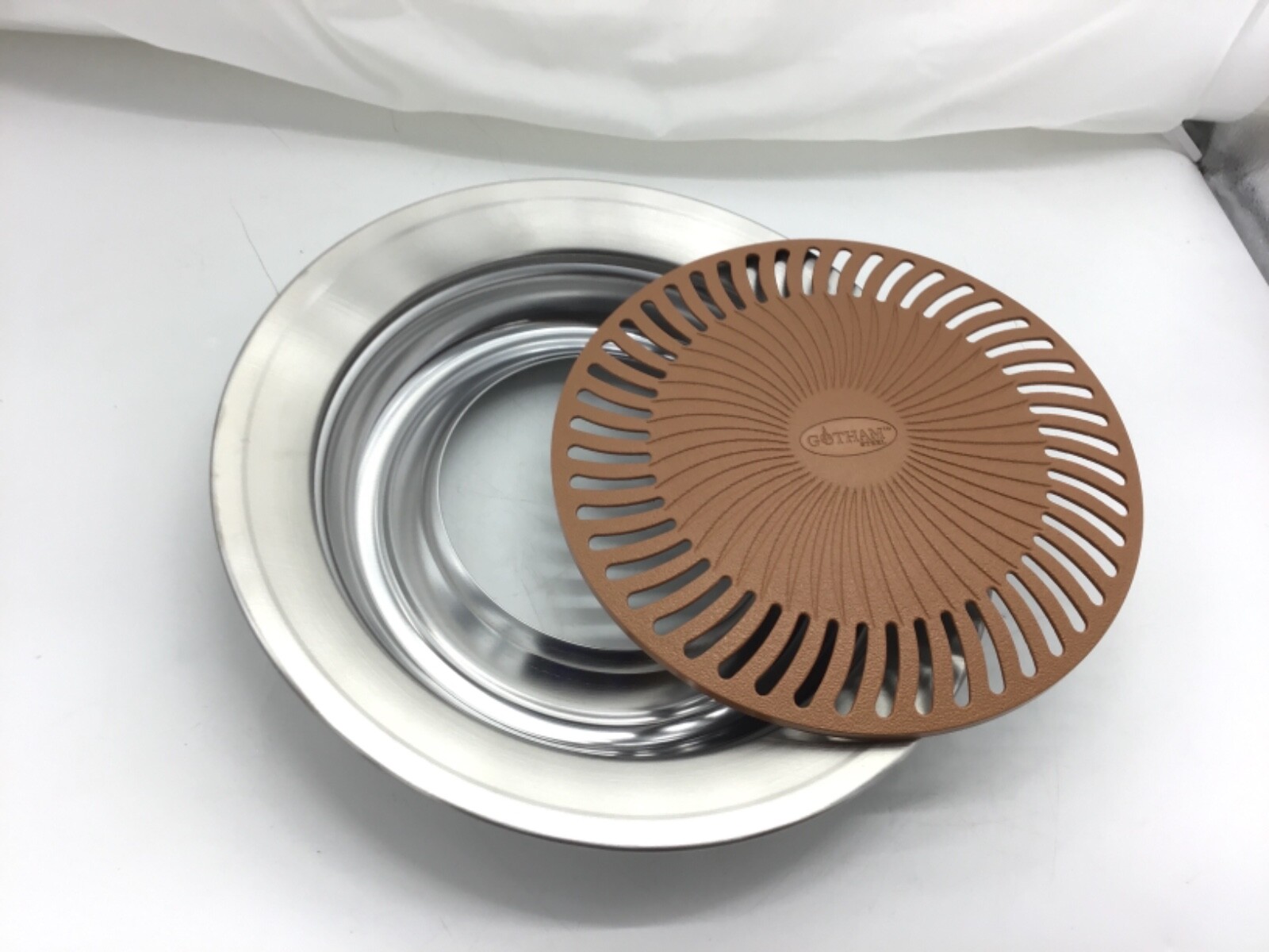 Gotham Steel Stovetop Grill, 2 Piece Set, Made with Titanium & Ceramic