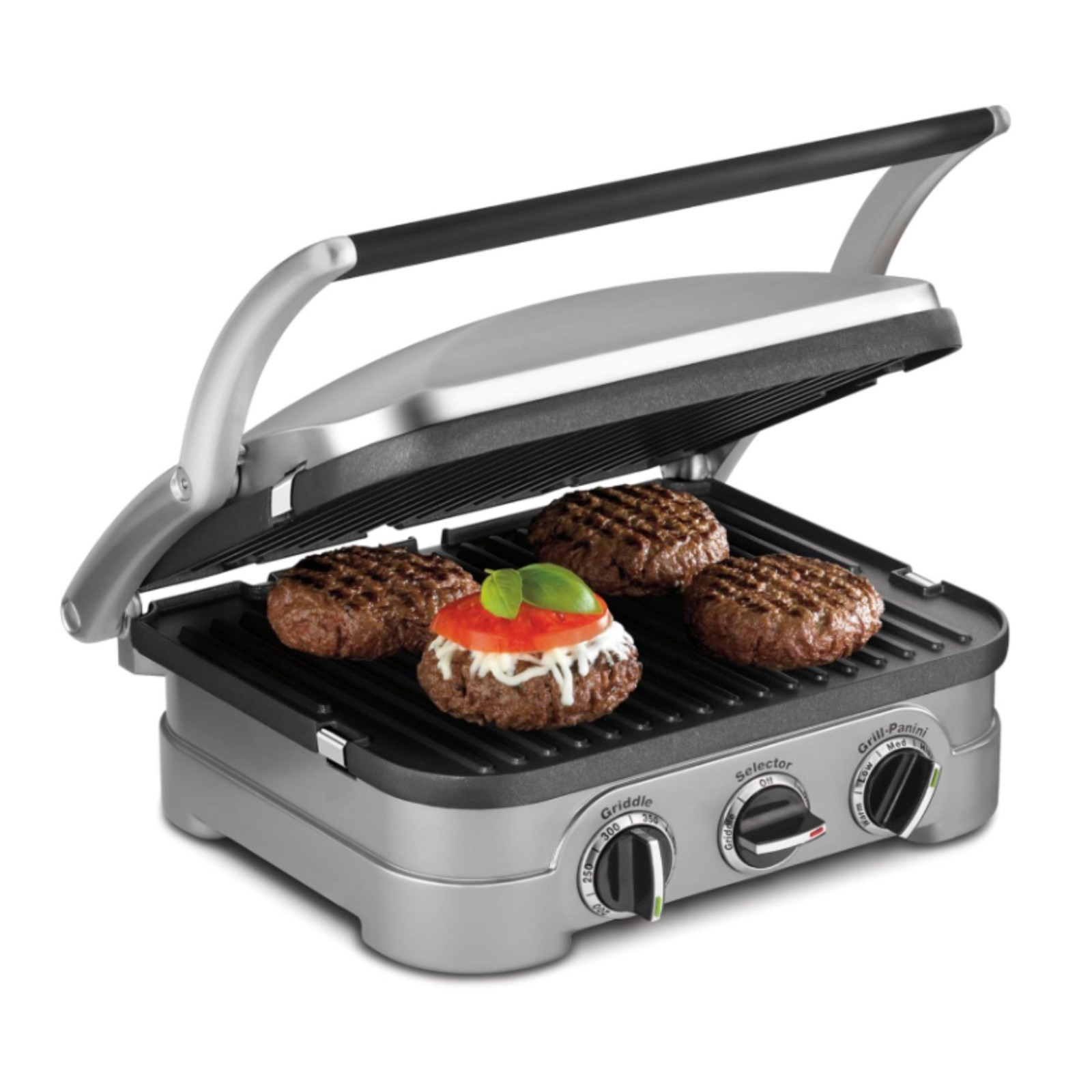 Cuisinart Griddler 5-in-1 Indoor Grill Panini Press Sandwich Maker GR-4NNAS New