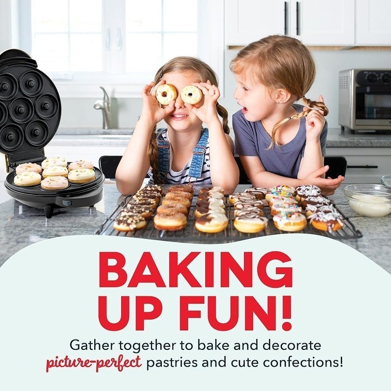 All-in-One Nonstick Dessert Maker countertop Easy Cleanup Quick Cooking New