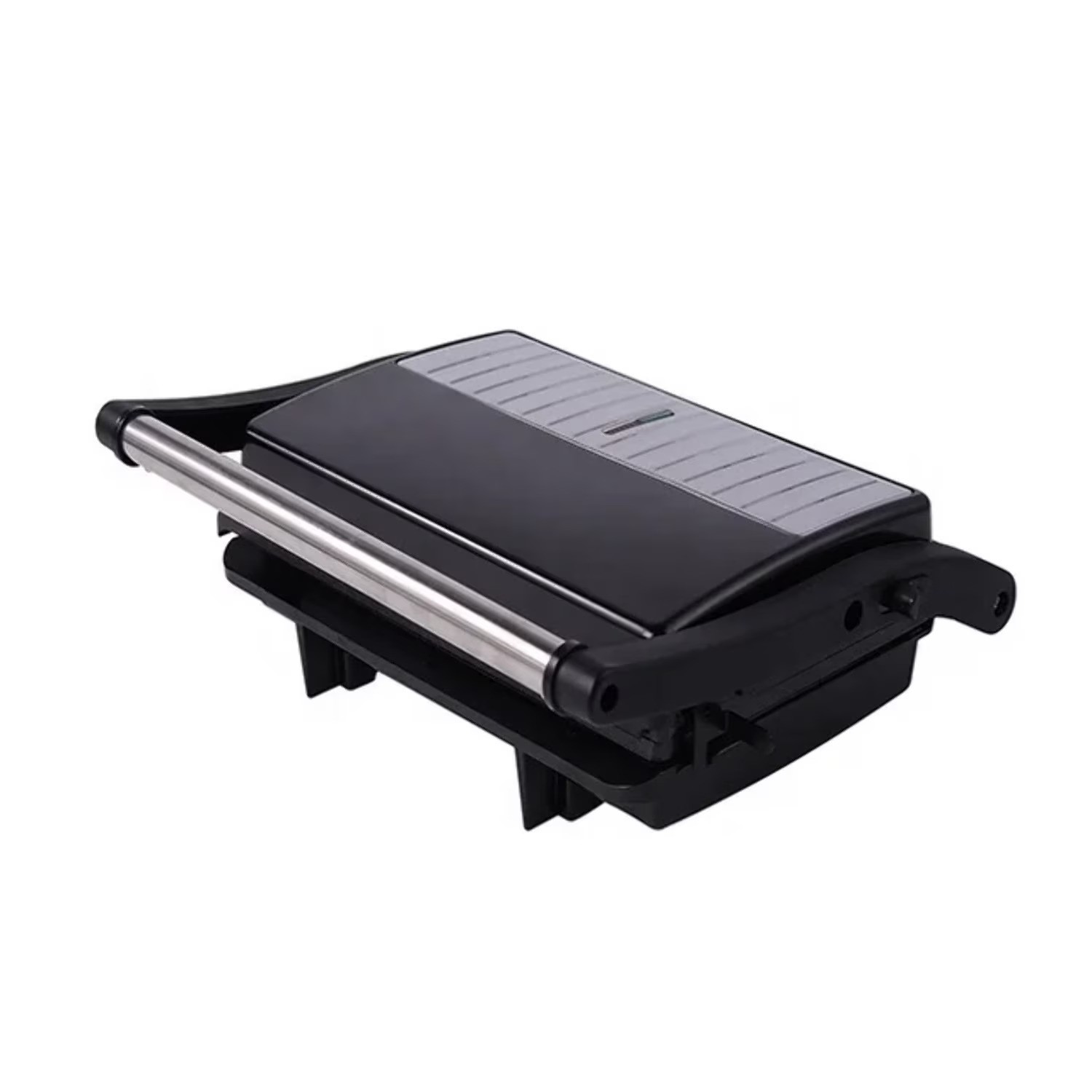 Panini Press Grill – Sandwich Maker with Non-Stick Cooking Plate Black