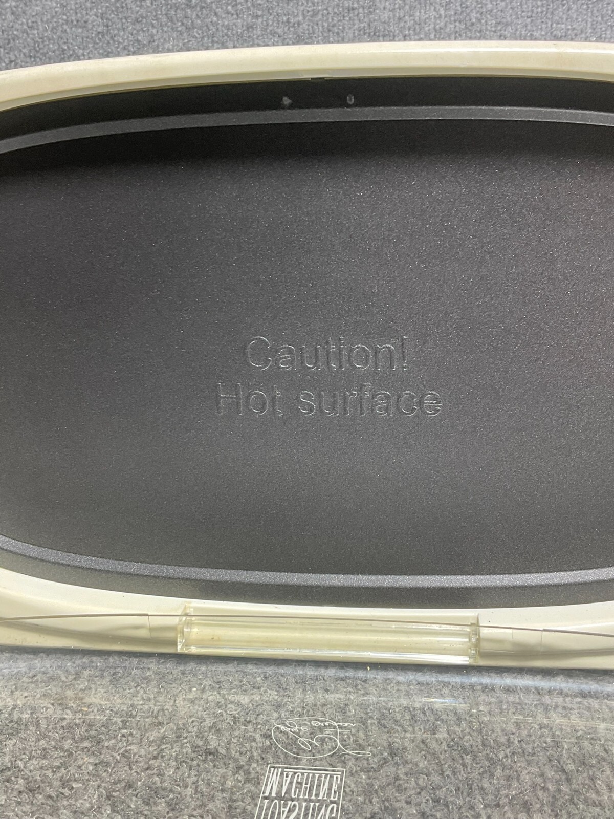 George Foreman GFT1W 2 Slice Toaster 1080W Used Lean Mean Machine