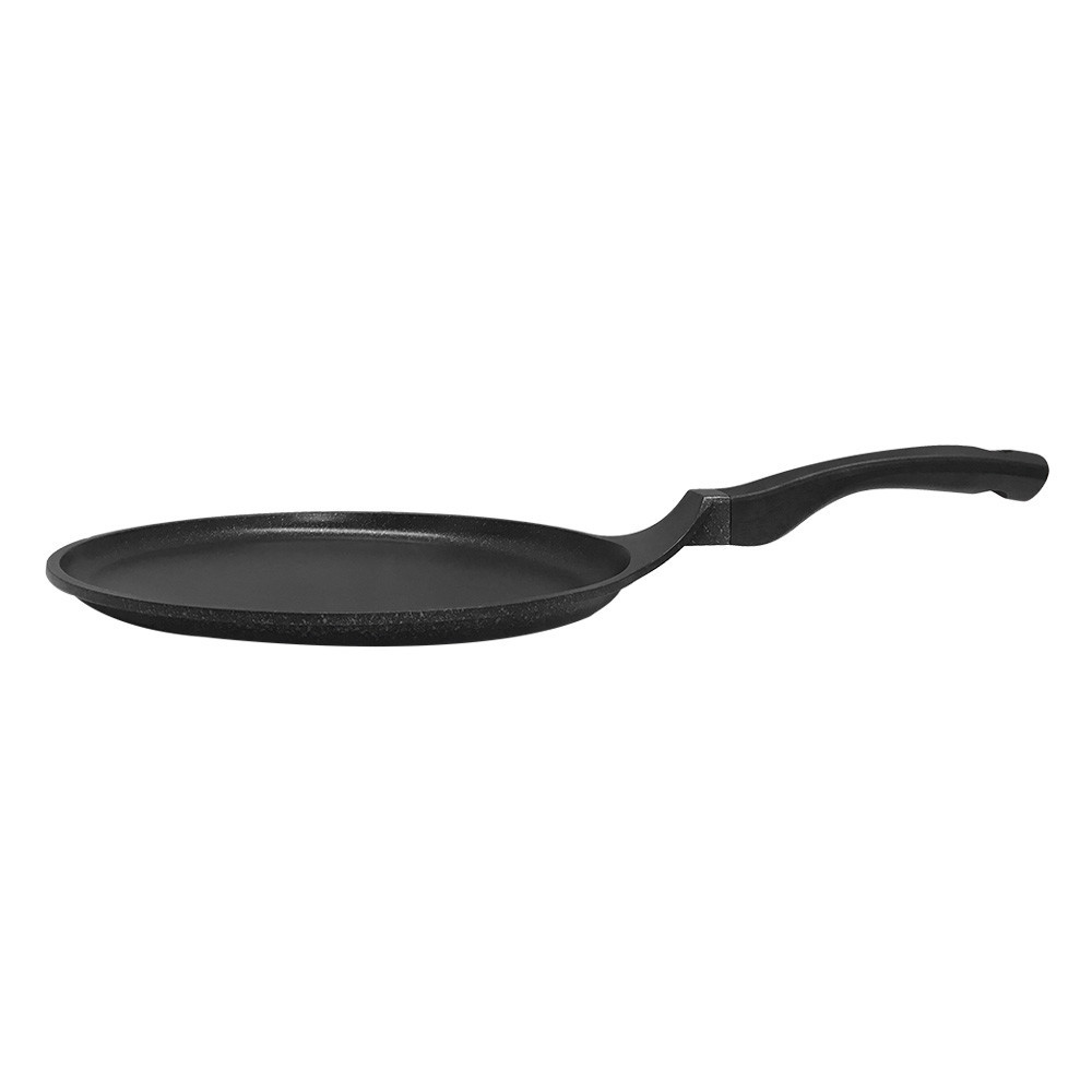 11” Alu Round Griddle Plancha Marble Coating NonStick Interior Cookware Kitchen