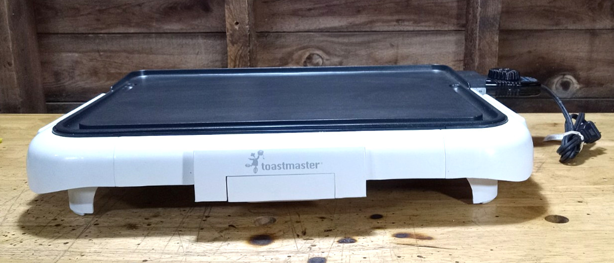 Toastmaster TG15WT K 10″ x 16″ White Burner Grate Electric Griddle