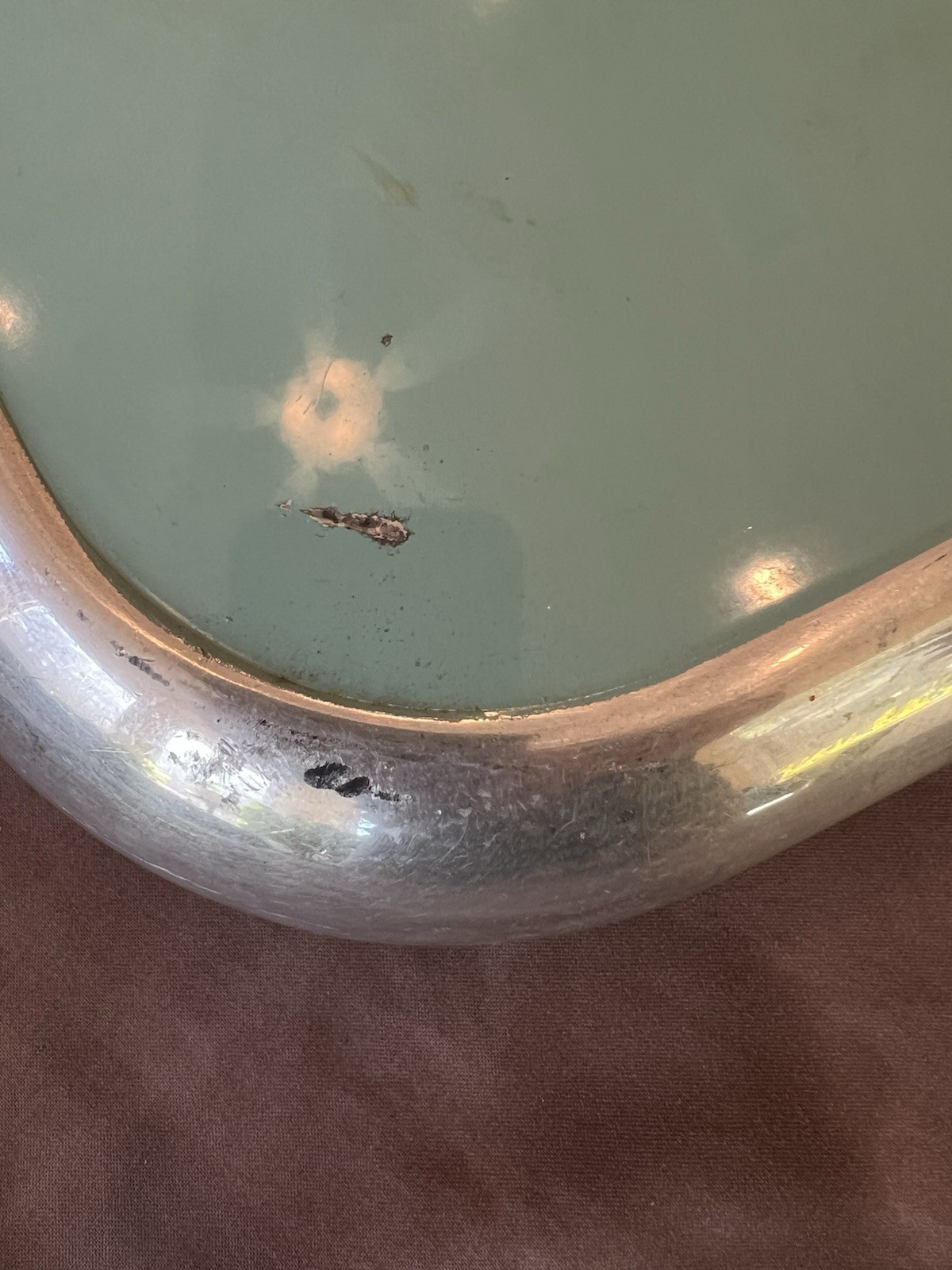 Vintage Sunbeam Controlled Heat Electric Fry Pan. Turquoise. One owner.
