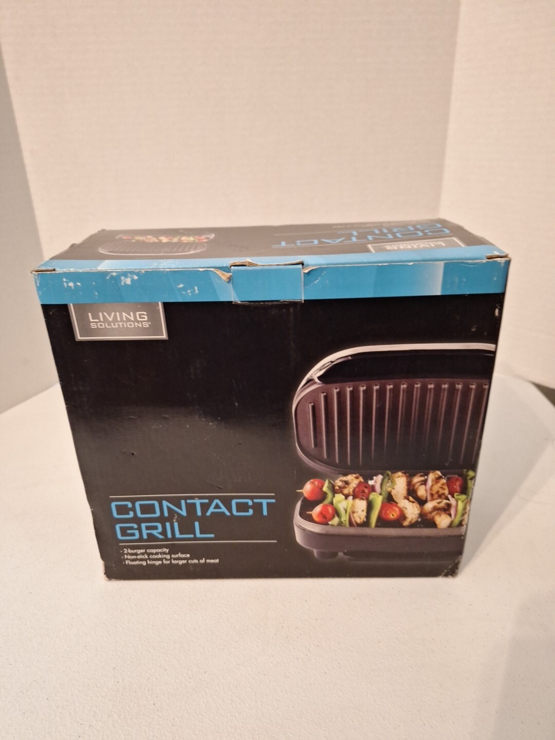 Contact Grill Non-Stick, Floating Hinge, Burgers, Panini, Vegetables – NIB