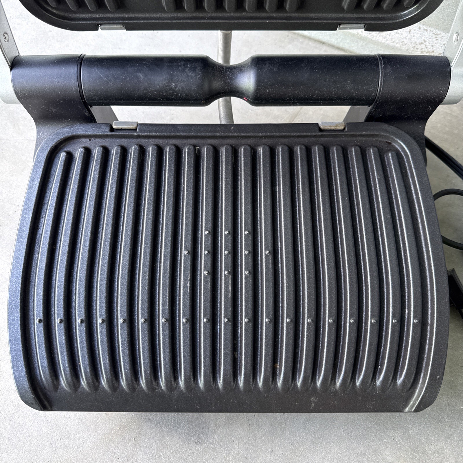 T-Fal OptiGrill 8356s1 Meat Grill Automatic Sensor Panini no drip tray!